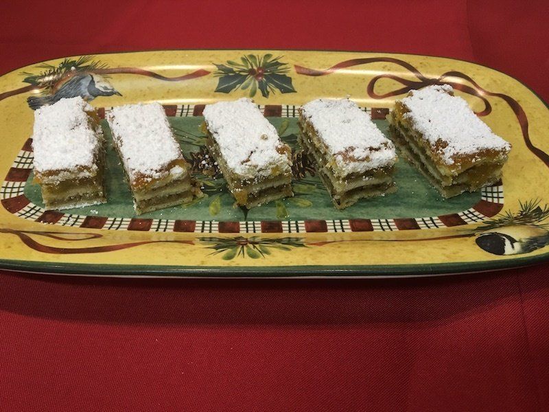 Apricot Nut Torte